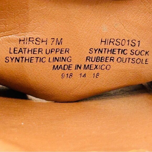 Steve Madden Haydn Hirsh Slide Sandal Gold Shoes Slip On Genuine Leather Sz 7 M - Picture 7 of 11